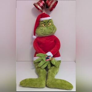 Dr. Seuss The Grinch Christmas Decor Jumbo Giant Plush 46” 4ft